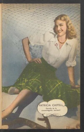 Patricia Castell (estrella de la cinematografía nacional) - [Fotografía]