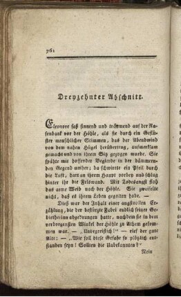 Dreyzehnter Abschnitt.