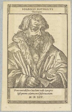 Bildnis des Johann Matthesius