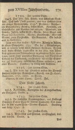 Das fünfte Zehend.