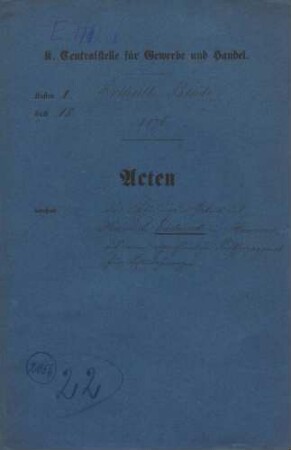 Patent des Heinrich Eichwede in Hannover auf einen eigentümlichen Luftheizapparat für Eisenbahnwagen