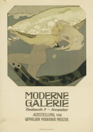 Moderne Galerie, Ausstellung von Gemälden Moderner Meister