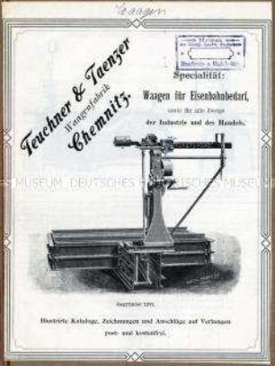 Waagen für Fuhrwerke und Waggons