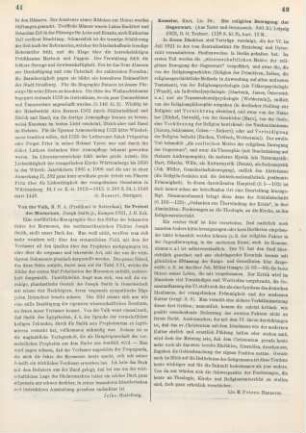 41 [Rezension] Valk, Marchinus H. van der, Zur Beurteilung des Propheten der Mormonen Joseph Smith jun.