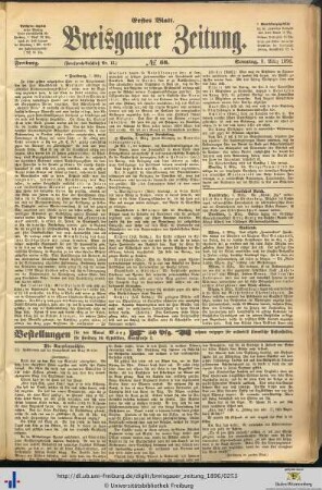 08.03.1896 (Erstes Blatt)