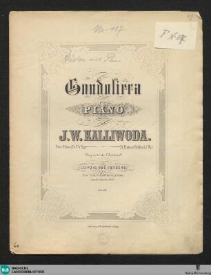 Gondoliera pour piano : piano et violon