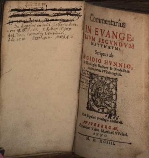 Commentarius in Evangelium Secundum Matthaeum