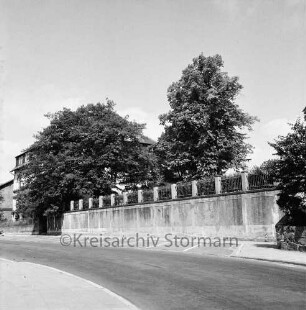 Kerns Internatschule: Königstraße: Parkplätze: Ostansicht