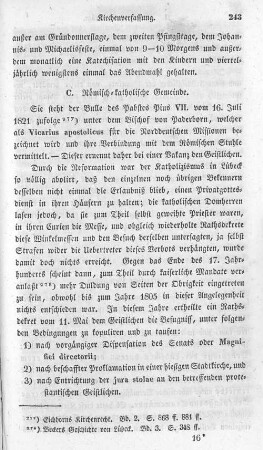 C. Römisch-katholische Gemeinde.