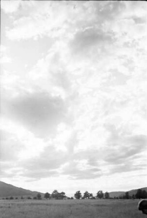 Dreisamtal: Wolkenstimmung