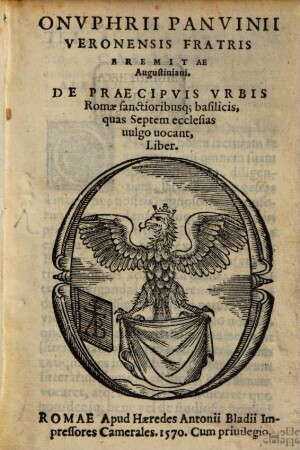 De praecipuis urbis Romae Sanctioribusque basilicis, quas septem ecclesias vulgo vocant liber