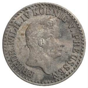 Fundmünze, Silbergroschen, 1852