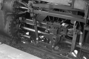 Dampflok BR 58 1791-1 : Dampflok BR 58 1791-1 im Bahnhof Aue