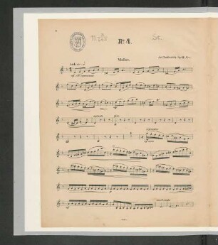 No. 4. Violine.