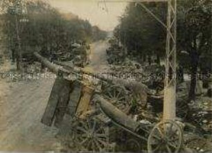 Rückzug deutscher Truppen an der Westfront