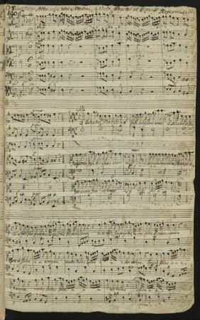 O salvator dilectissime; A, orch, bc