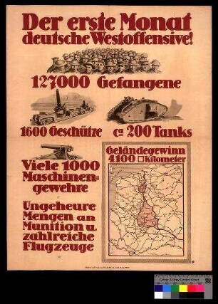 Der erste Monat deutsche Westoffensive!