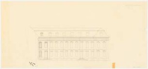 Dienstwohnung des Reichsaußenministers Joachim von Ribbentrop, Berlin-Mitte Umbau: Fassadenansicht