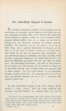 469-490 Der eucharistische Kongreß in London