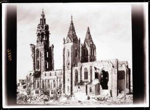 Kilianskirche, zerstört, 1944