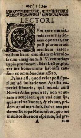 Atlas Marianus Sive De Imaginibus Deiparae Per Orbem Christianum Miraculosis, 3