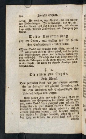 100-117, Dritte Unterweisung [...]. - Trostreiche Umstände.