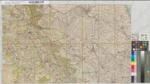 [Topographische Karte der Niederlande 1:50.000]. Topographischer Dienst. Blatt 46. [Vielingsbeek - Groesbeek].