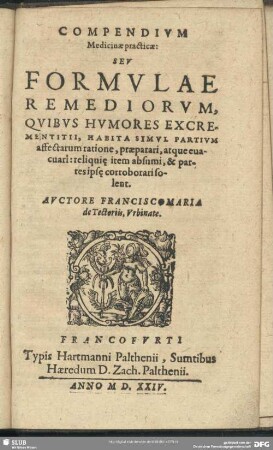 Compendium medicinae practicae
