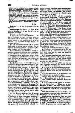 Lehrstunden (Lectionen) [I. Zahl der Lehrstunden S. 176; II. Zeit der Lehrstunden S. 177; III. Vertheilung der Lehrstunden S. 177]