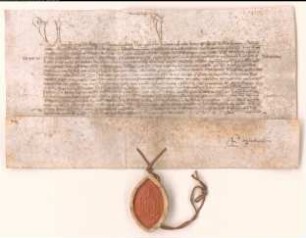 Bischof Jordanus von Albanien an den Bischof von Cambrai.