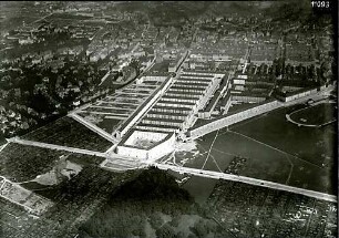 Döllgast, Hans; München; Großsiedlung Neuhausen - Blick aus der Vogelperspektive