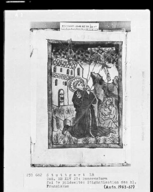 Bonaventura, Vita maior Sancti Francisci — Stigmatisierung des heiligen Franziskus