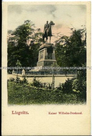 Denkmal für Kaiser Wilhelm I. in Liegnitz (Legnica)