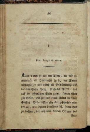 5. Eine kurze Station. - 6. Das Sonntagskleinod - Die Pharo-Spieler und eine Retirade.