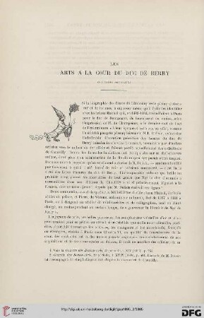 3. Pér. 14.1895: Les arts à la cour du duc de Berry, [2]