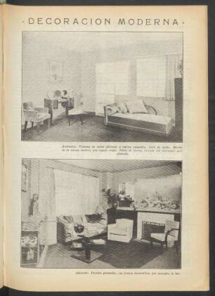 Decoración moderna