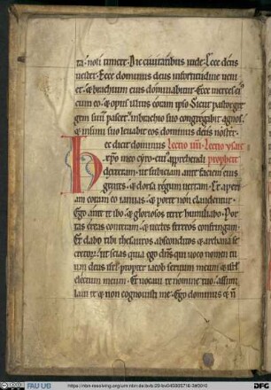 Lectionarium Epistolarum Missae - UER MS 114