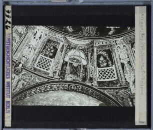 Ravenna, Baptisterium der Orthodoxen : Innenansicht Detail, Mosaike