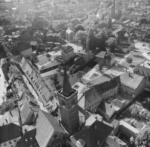 Krämerbrücke in der Erfurter Altstadt : Blickrichtung Nordwesten