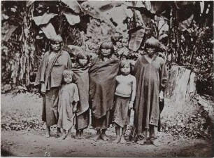 Gruppe aus dem östlichen Peru