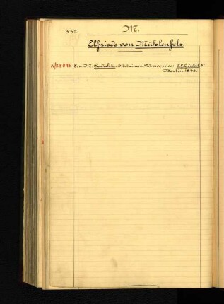 Elfriede von Mühlenfels.