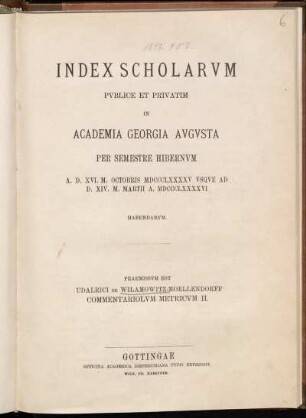 1895_WS: Index scholarum publice et privatim in Academia Georgia Augusta ... habendarum