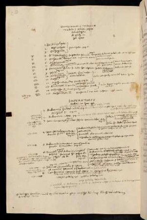 9v, Notizen des Crusius über türkische und byzantinische Herrscher