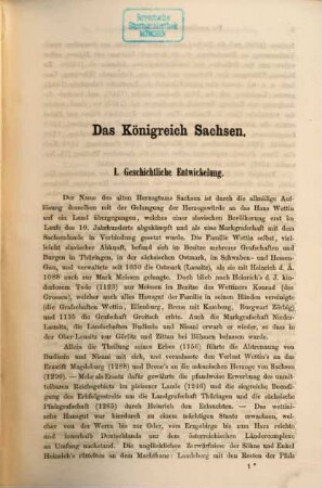 Deutsche Staatenkunde : ein Handbuch der Statistik des deutschen Bundes und seiner Staaten mit Einschluss der nichtdeutschen Provinzen Österreichs und Preussens, 2. Die norddeutschen Bundesstaaten