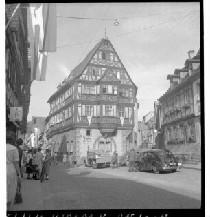 Miltenberg - Gasthaus "Zum Riesen", Fachwerkgebäude
