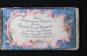Stammbuch von Ludwig Schneider