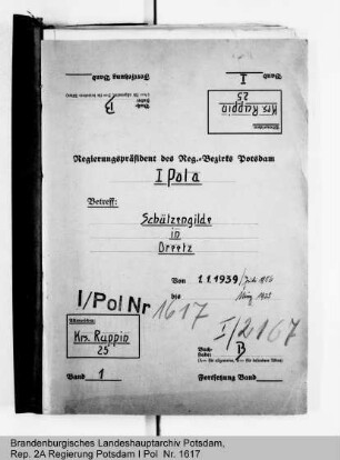 Schützengilde in Dreetz, Kreis Ruppin