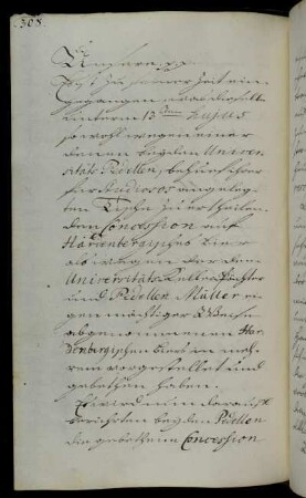 Einjährige Konzession für Pedell Möller und Universitätsweinkellerpächter Scharff zum Schank von Hardenbergischem Bier; Verbot der Weitergabe und des Verkaufs außer Haus; Überzeugung der Studierenden durch die Professoren von der Qualität des einheimischen Biere; [Begleitschreiben].