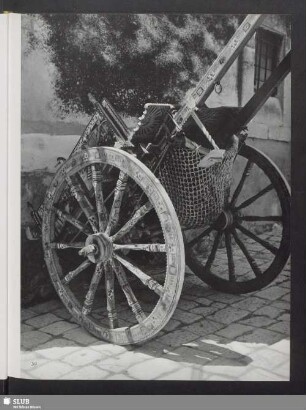 Carretto Siciliano, der landesübliche bemalte Bauernkarren