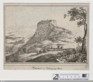 Hohentwiel im Vertheidigungs-Stand
